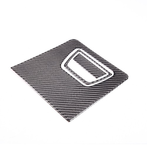 Carbon fiber Driver Storage box Panel Trim Cover Fit For Maserati Ghibil 2014-22 - Picture 6 of 10