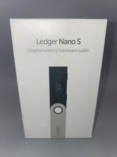 Ledger Nano S - Cryptocurrency Hardware Wallet - Open Box