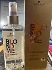 Schwarzkopf BlondMe All Blondes Light Spray Conditioner Fine Normal Hair 6.7oz