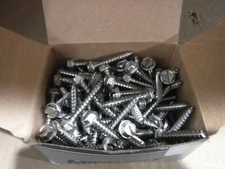 MIDWEST FASTENER 08193- SLOTTED HEX WASHER #14 X 1-1/2" (100 PK)