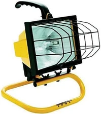 500 Watt Portable Work Light, Yellow