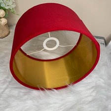Velvet Lampshade High Quality Brushed Gold Lining For Ceiling  Table  Floor.