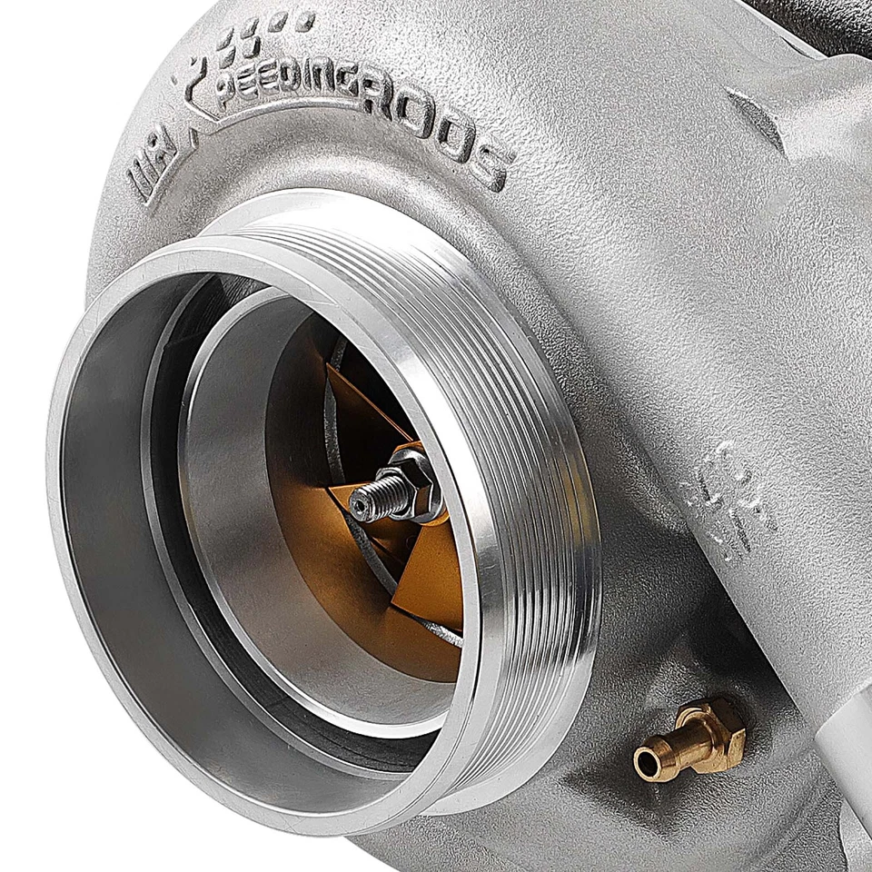 Rodamiento de bolas de cerámica doble Billet Turbo 1050 HP A/R 0,75 0,83 para motor de 2,0 L-5,5 L Foto 4 de 4