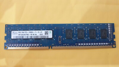 2GB SK Hynix RAM Arbeitsspeicher PC3-12800U DDR3 1Rx8 HMT325U6CFR8C für DESKTOP COMPUTER