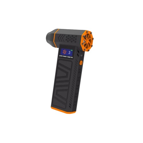LCD Upgraded Handheld Super Power Turbo Fan Violent Turbo Blower 130000RPM Light