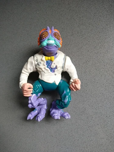 Vintage 1989 TMNT Teenage Mutant Ninja Turtles BAXTER STOCKMAN Figure Playmates