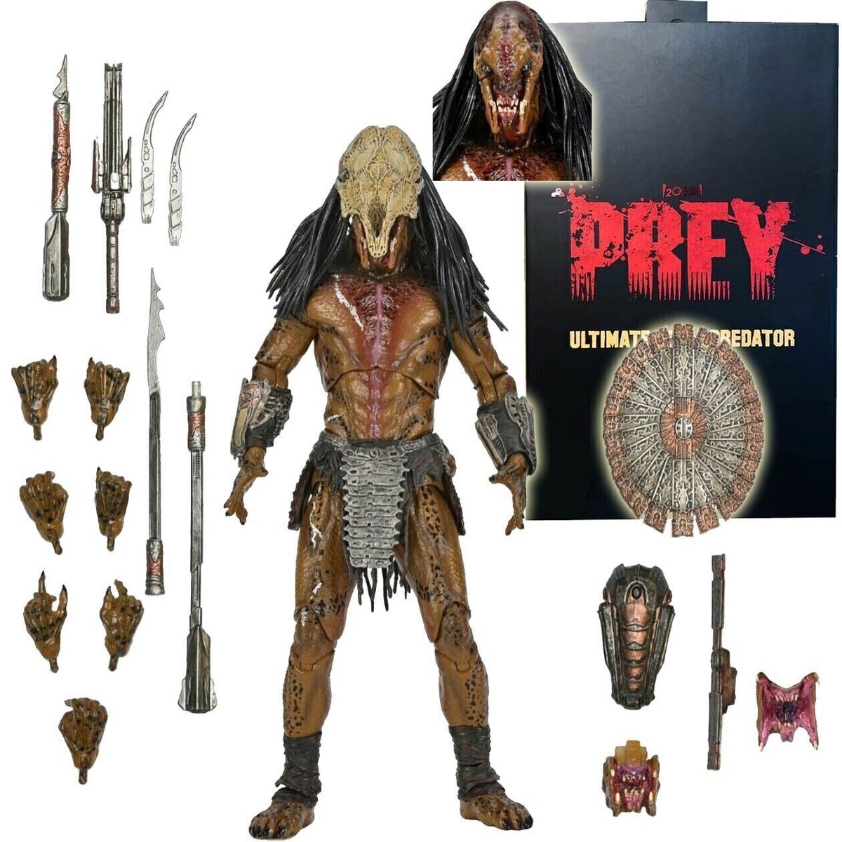 d*7様 ネカ PREY アルティメット フィアラルプレデター NECA51725 Prey Ultimate Feral Predator 7