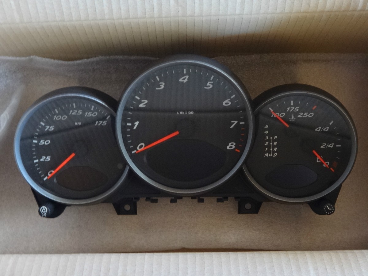 PORSCHE 987 2005 08 BOXSTER CAYMAN INSTRUMENT CLUSTER PART NO