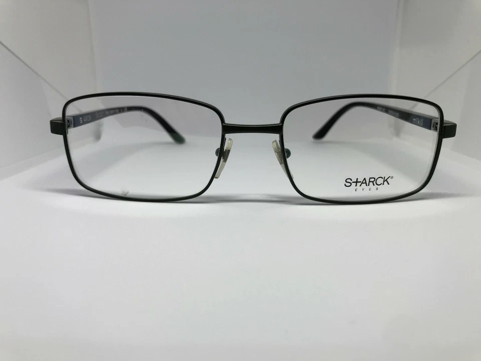 ОПРАВЫ ДЛЯ ОЧКОВ STARCK МОДЕЛЬ SH2008 0003 ТЕМНО-ЗЕЛЕНЫЕ СОВЕРШЕННО НОВЫЕ!! - Изображение 2 из 4