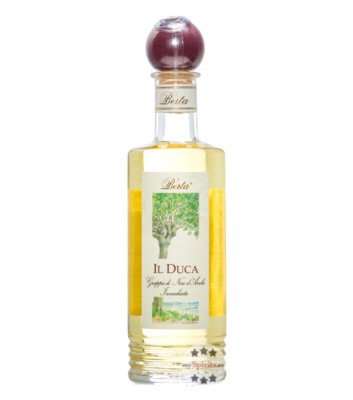 Berta Grappa Il Duca Nero d Avola Invecchiata / 40 % Vol. / 0,2 Liter-Flasche
