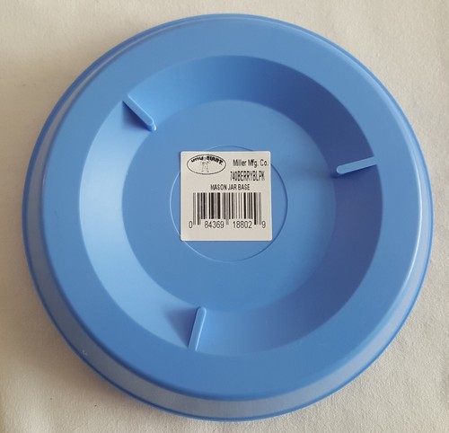 NEW Little Giant Round Poultry Waterer Base by Miller Mfg Co LIGHT BLUE - Picture 3 of 3