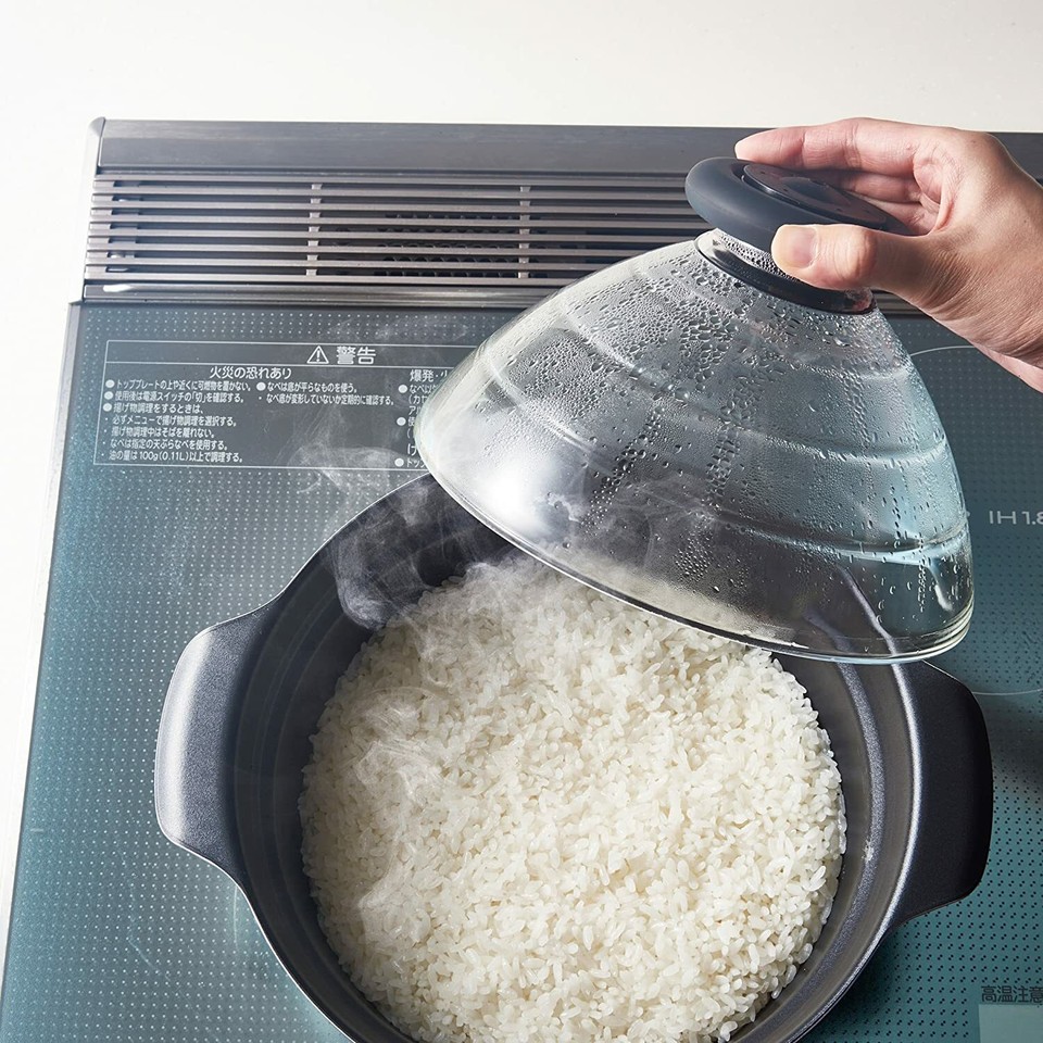 Hario YUKIHIRA IH Stainless Steel Rice Cooker 13 go GIS200 MADE IN