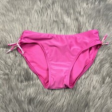 Cat Jack Girls Pink Cinched Side Swim Bottoms XL