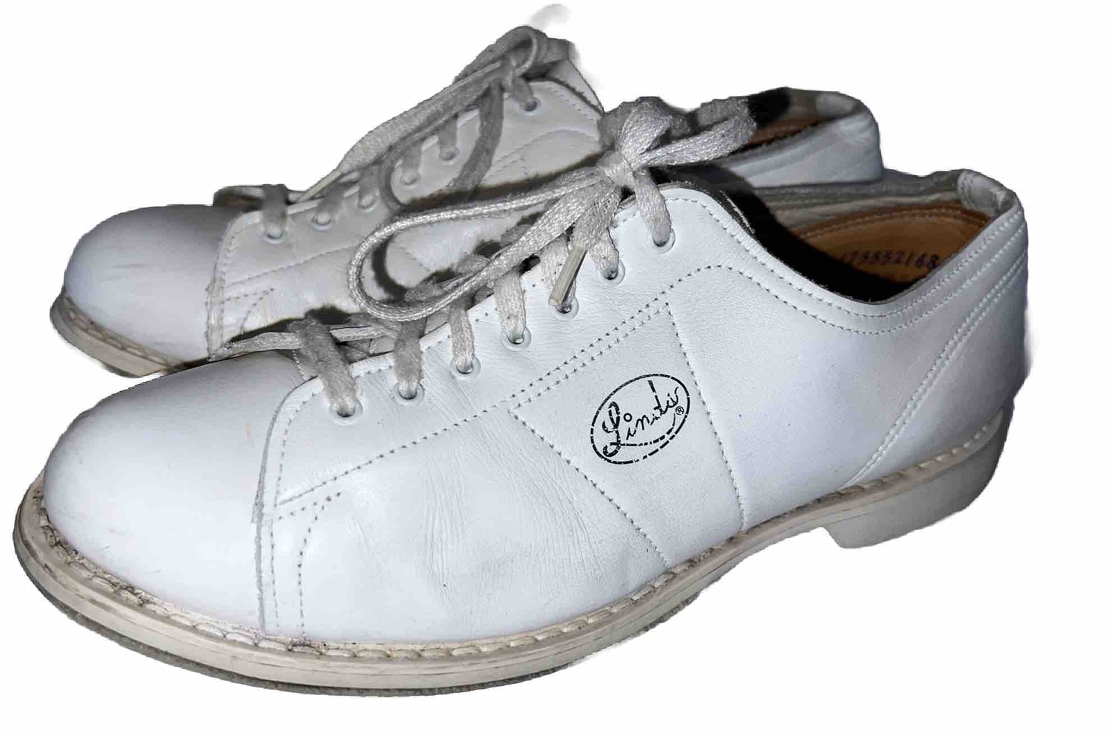 Vintage Linds White Leather Bowling Shoes175552168Men's Size 8 Narrow eBay