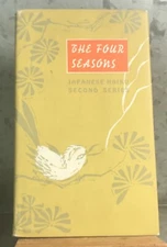 The Four Seasons, Japanese Haiku 2nd Series Peter Pauper Press, 1958 HC DJ Exc