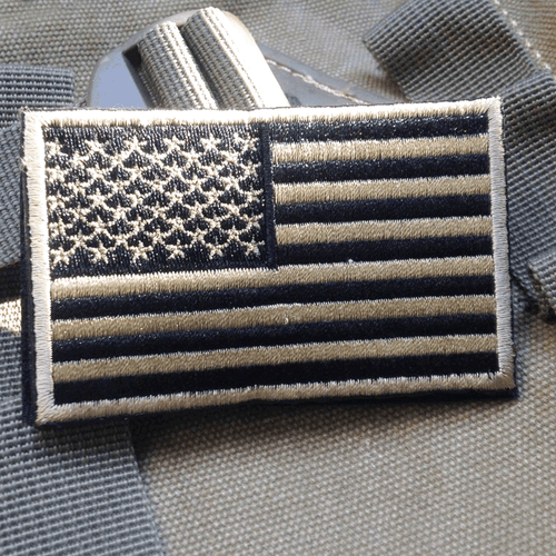 USA FLAG PATCH U.S. FLAG EMBROIDERED PATCHES USA ARMY BADGE PATCH - Picture 1 of 5