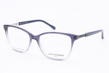NEW LULU GUINNESS L925 CRYSTAL NAVY B:40 AUTHENTIC DESIGNER EYEGLASSES 53-15