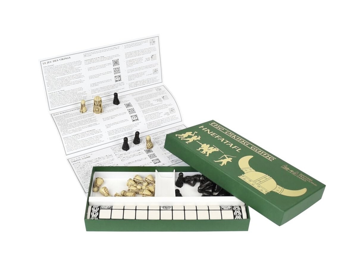 Hnefatafl bordspel, Viking schaakspel, houten schaakspel, volwassen