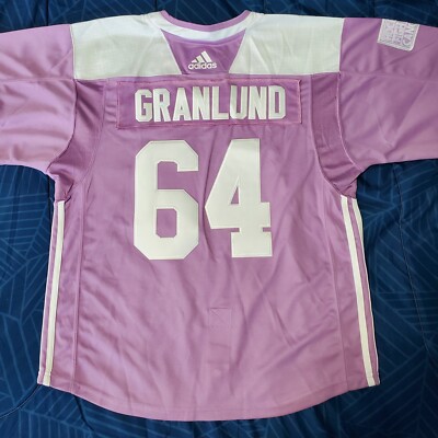 Adidas Minnesota Wild Mikael Granlund Hockey Fights Cancer Jersey