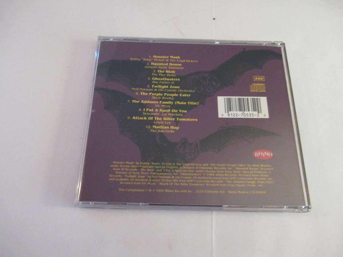 Halloween Hits by Various Artists (CD, 1991) Rhino 10 Tracks