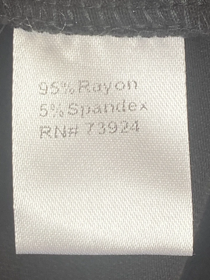 Vestido Misook Sin Mangas Imitación Envolvente Talla XS Negro Elástico Tejido Lagenlook Fluido EXCELENTE Foto 4 de 4