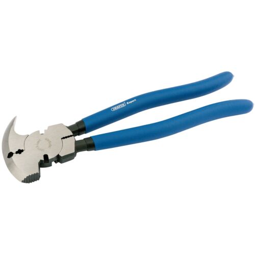 Draper Expert Zaun Zange 260mm Mit Klammer Entfernen Haken Zange & Klemme 68450