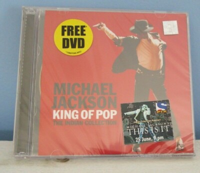 Michael Jackson King Of Pop Original Indian Double CD Set + Free