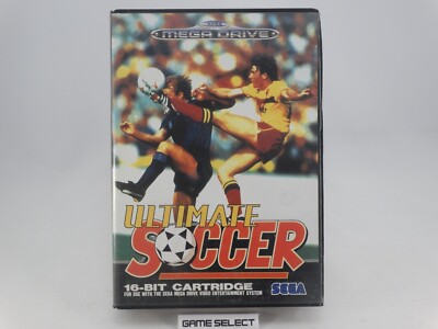 ULTIMATE Soccer Sega Mega Drive Genesis Pal Eur - Originale Completo