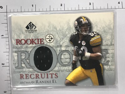 2002 SP Legendary Cuts Rookie Recruits Antwaan Randle El #el Steelers
