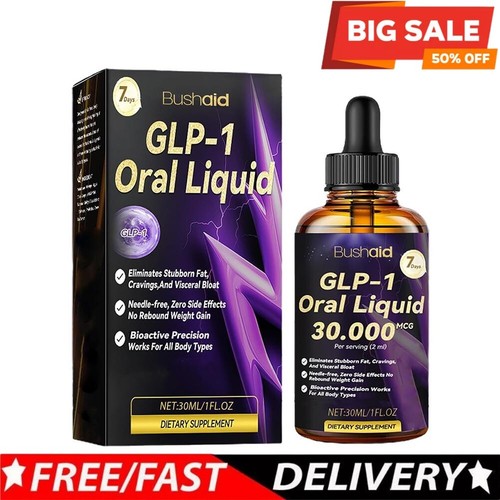Dormorna GLP-1 Liquido Orale 30000MCG Perdita Peso Brucia Grassi Gocce Dimagranti 30ml