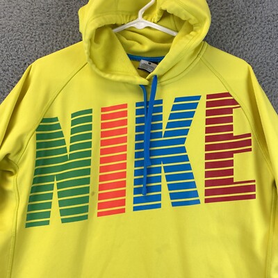neon yellow hoodie nike