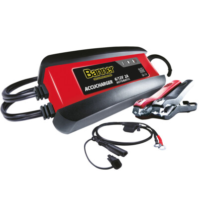 KFZ Auto PKW Batterieladegerät Banner ACCUCHARGER Ladegerät 6V 12V AGM EFB GEL