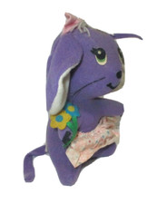 vintage Dream Pets 1974 purple kitchen mouse R. Dakin