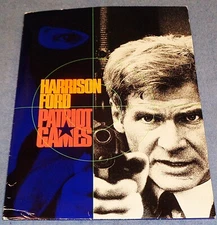 PATRIOT GAMES Original 1992 Movie Press Kit - 8 Photos 15 Pages - Harrison Ford