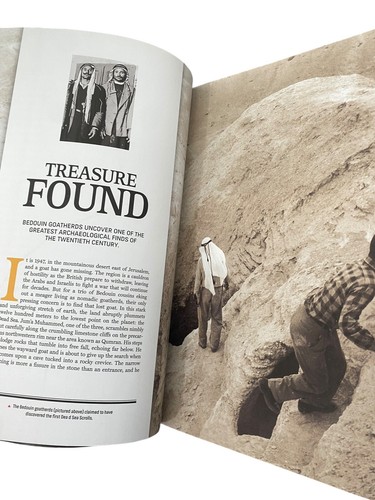 History Channel Magazine 2021 The Dead Sea Scrolls Special Edition Reissue - Picture 5 of 17