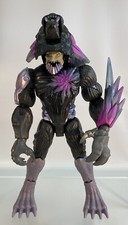 "Figura grande Max Steel Tiger Strike Extroyer 12"" Mattel 2008 púrpura negro rara"
