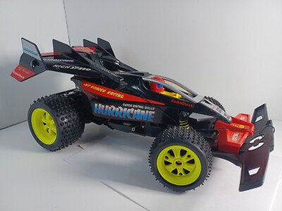 Radio Shack Vintage Hurricane 9.6V Black RC Racing NO Remote PARTS