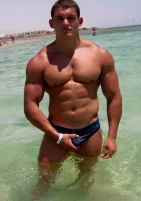 men speedo beach