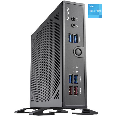 Shuttle XPC slim DS50U, Barebone, schwarz