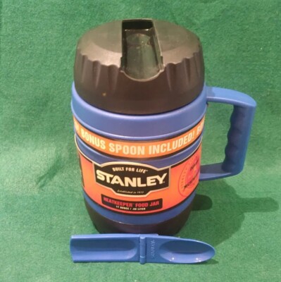 Stanley Heatkeeper Food Jar 17oz Ltr Blue Brand New With
