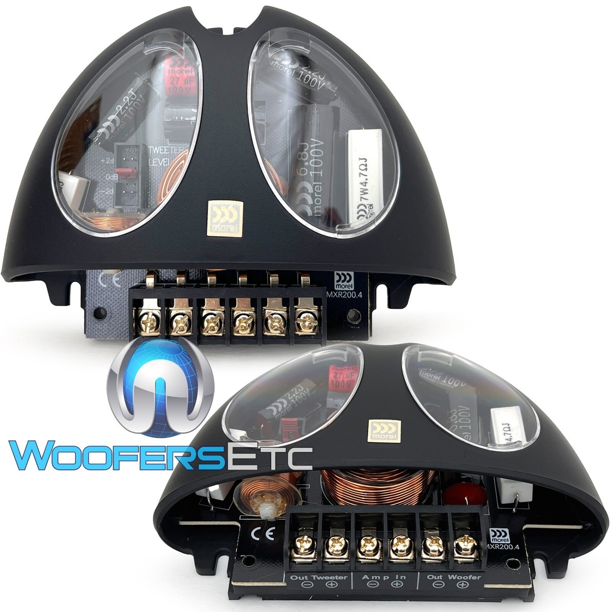 MOREL MXR 200.4 CROSSOVERS FOR CAR COMPONENT MID SPEAKERS