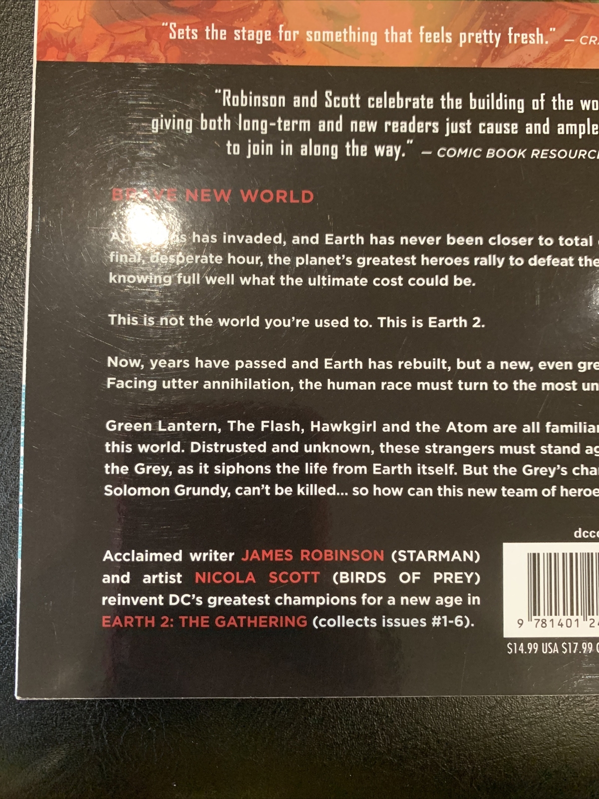 Earth 2 Vol. 1: The Gathering (The New 52) by Robinson, James in New