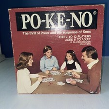 Vintage Board Game  PO-KE- NO