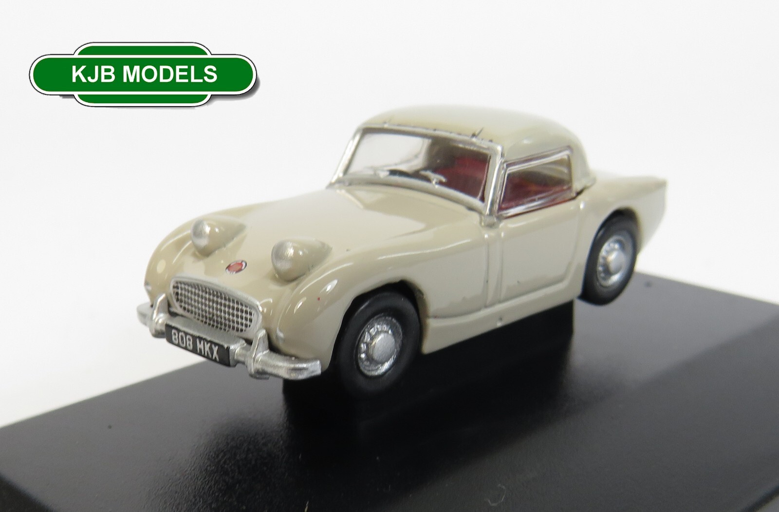 OO Gauge Oxford 1:76 76AHF004 Austin Healey Frogeye Sprite Nevada Beige Car