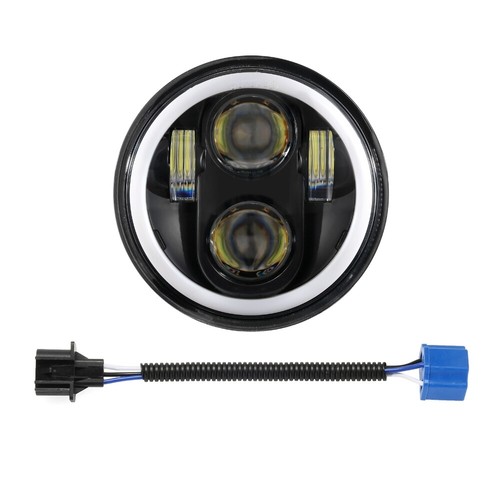 4PCS 5.75" LED Headlights Hi-Lo Beam DRL Turn Signal for 1958-1960 Edsel Ranger - Picture 12 of 12