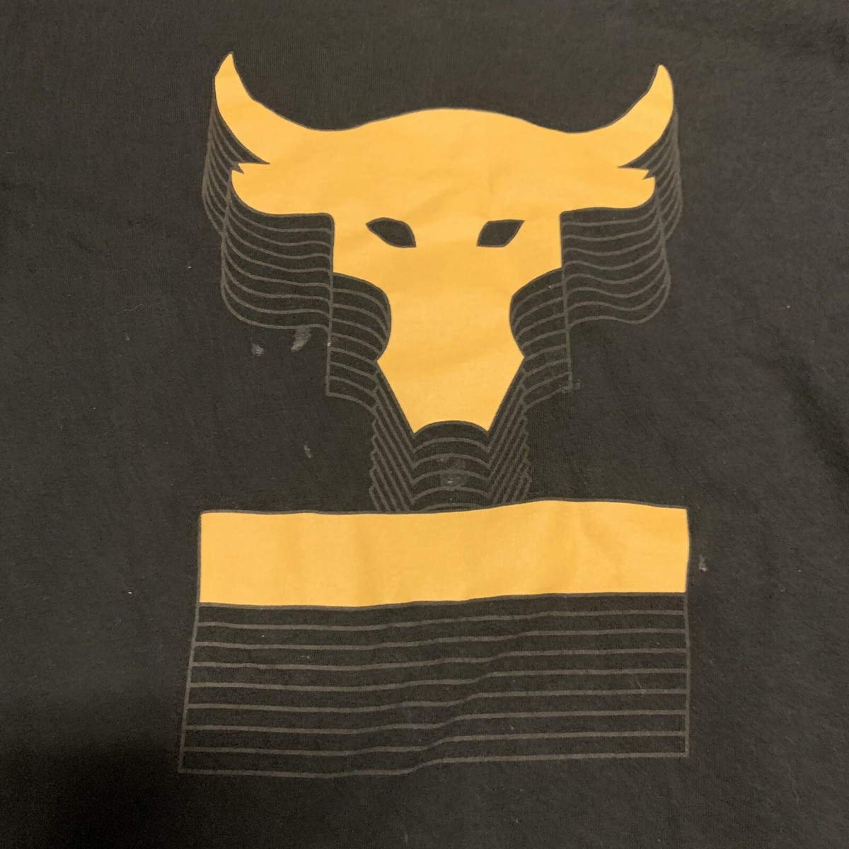 UNDER ARMOUR Project Rock T Shirt Boys Youth Size Large UA