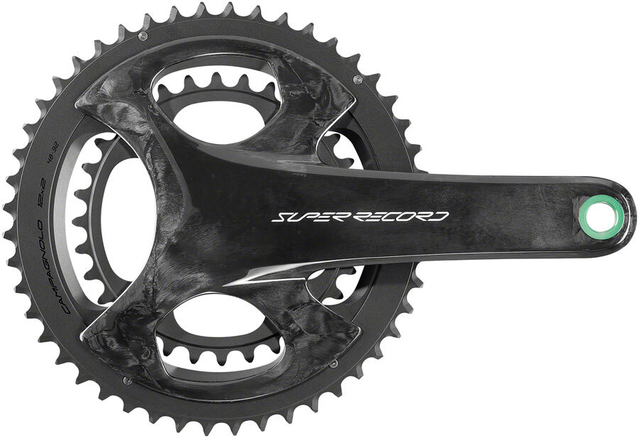 Беспроводной коленчатый вал Campagnolo Super Record - 165 мм, 12-ступенчатый, 50/34 т, Campy