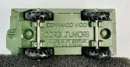 Vietnam 1970 Commando V100 Amphibious Armored Car, Vintage Corgi Jr Die Cast, UK - Picture 8 of 8