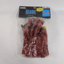 Vintage 2001 PMG Halloween The Paper Magic Group Horror Hands Costume Gloves