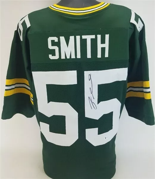 Za Darius Smith Signed Green Bay Packers Custom Jersey Beckett Witness COA